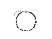 Bracciale 4US: Cesare Paciotti Uomo Autunno Inverno 23 in Acciaio Lapislazzulo 4UBR6226